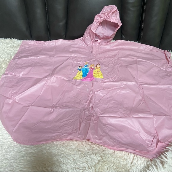 2 Like New Disney Princess Ponchos Size 7-12 - Picture 5 of 6